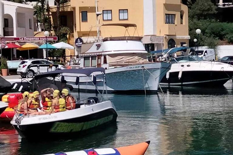 Cabopino Harbour From The Water